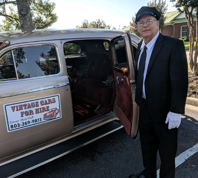 Vintage Cars For Hire Columbia SC